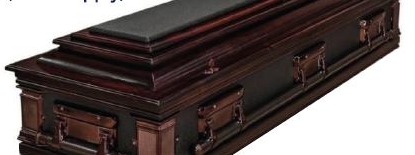 Coffin included with the Gold plan